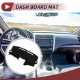 thumbnail image 2 of Cubierta de tablero Unique Bargains para Nissan-Altima 2007-2012, tapete de tablero interior de ante de silicona negra, 2 of 6