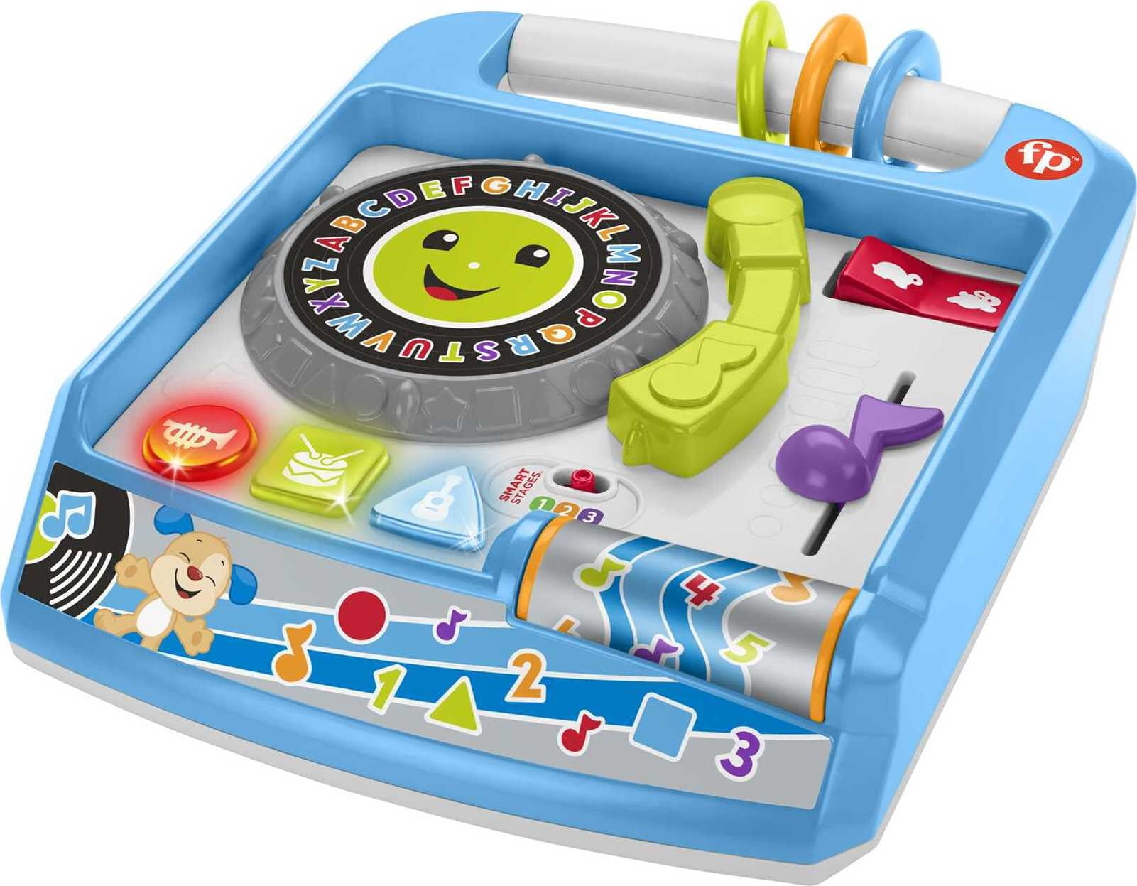 Fisher-Price Laugh & Learn Remix Record Player, Baby Musical Activity Toy