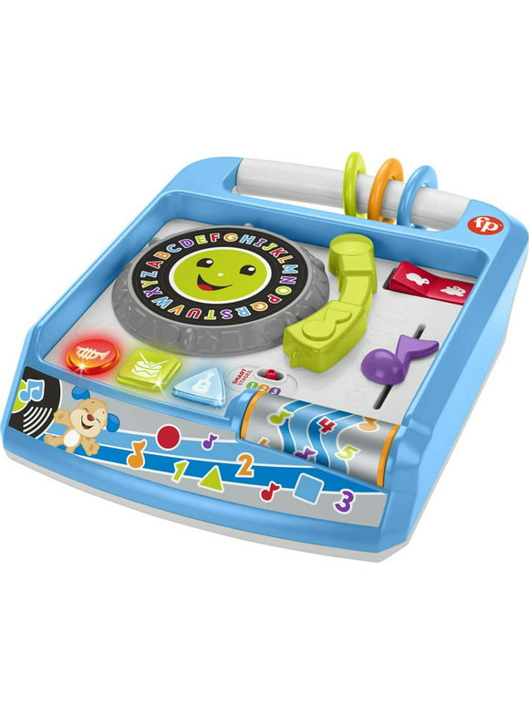 Fisher-Price Laugh & Learn Remix Record Player Electronic Learning Toy for Infants & Toddlers