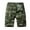 Army Green, variant on Mens Camo Cargo Shorts, Blue Pattern, Multi - Pockets, Summer Hiking & Outdoor Use