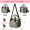 thumbnail image 5 of Sangdo Lunch Bag Large Insulated Lunch Box for Men Women Adults Kids Reusable Cooler Tote Bag for Office Work School, Leopard, 5 of 7