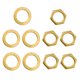 thumbnail image 4 of 5 tuercas de conector de guitarra de hierro para accesorios de guitarra/bajo eléctrico Oro, 4 of 7