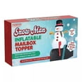 thumbnail image 3 of Snowman Inflatable Holiday Mailbox Cover and Topper, 3 of 3