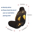 thumbnail image 4 of Zufioo Casino Playing Cards Print Car Seat Protectors, SUV, Truck, Van Seat Covers - Strap Design, High Elasticity and Dustproof, Car Interior Protectors Auto Parts-1, 4 of 9