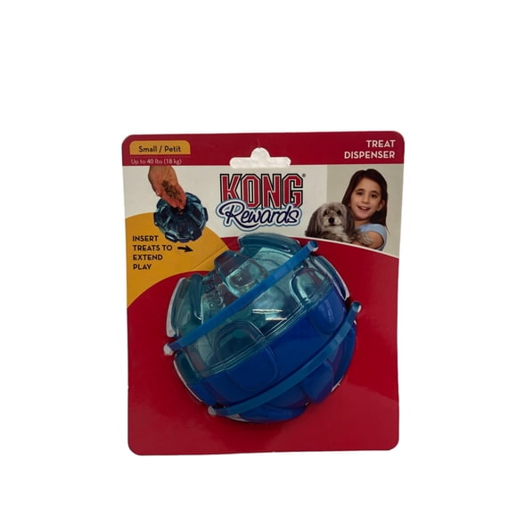 Juguete Para Perro Kong Pelota Dispensador de Recompensas Chico