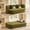 Olive Green, variant on ChenyueFurn No-Assembly Eggshell Sleeper Couch, Soft Fabric Sofa Bed For Apartment
