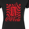 thumbnail image 3 of Coca-Cola - Warped Coke Can  - Juniors Fitted Graphic T-Shirt, 3 of 5
