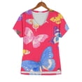 thumbnail image 6 of MEICHEN Plus Size Tops for Women Casual Short Sleeves T Shirts Blouses Summer Fashion Clothing for Women, 6 of 9