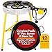 thumbnail image 2 of Paelluxe Ensemble de Brûleur et Support à Paella 12 Portions, Poêle à Paella 18 Pouces, Réchaud Extérieur à Double Propane avec Support et Régulateur, Cuiseur à Gaz Portable pour Camping Écrevisses Cuisson Extérieure, Paellera Propano, 2 of 4