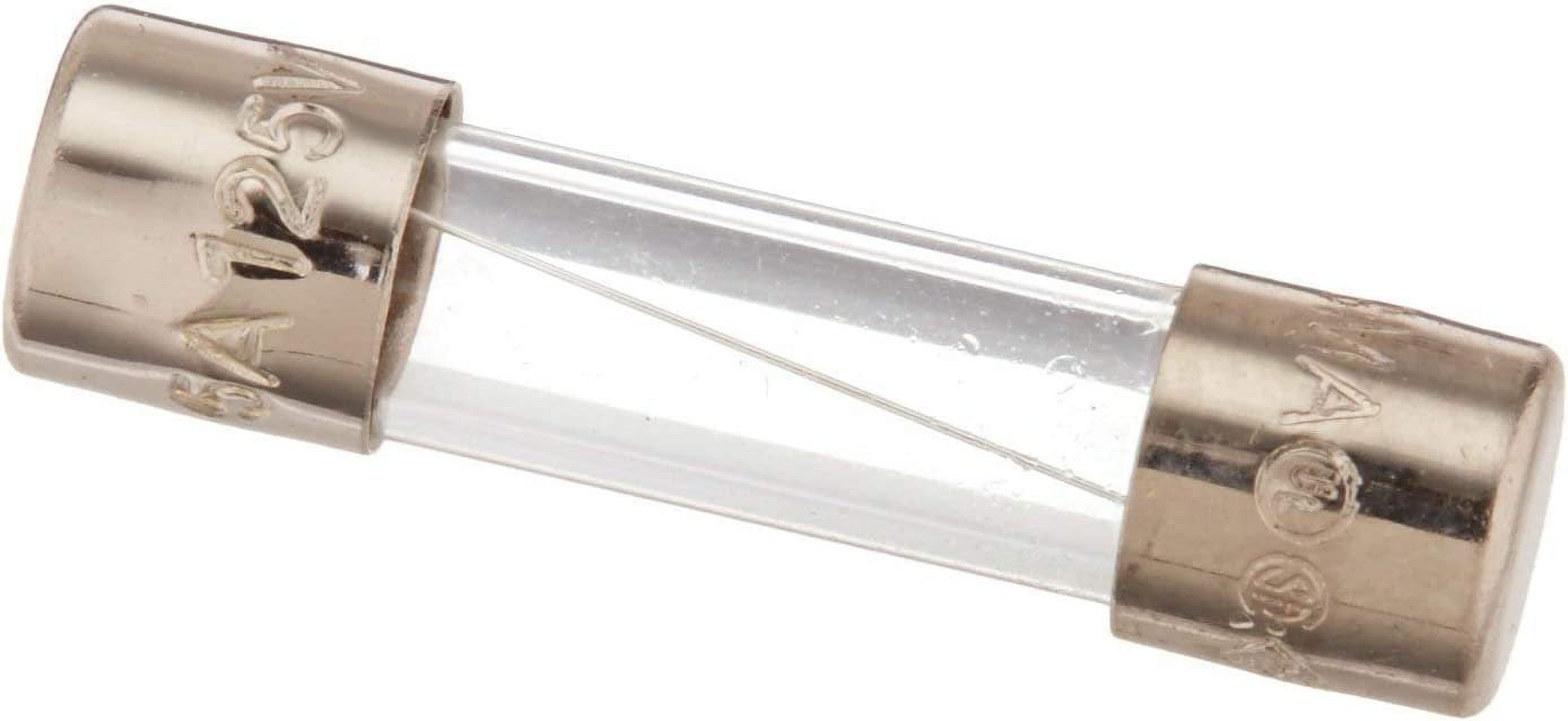 Bussmann BP/GMA-5A 5 Amp Glass Fast Acting Cartridge Fuse, 125V Carded UL Listed, 2-Pack 5 Pack