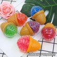 thumbnail image 5 of 6 Pcs Anti-Stress Ice Cream Toy, Anti-Stress Squeeze Toy, Stress Relief Ball Toy, Squishy Sensory Toy, Squeeze Ice Cream, Decompression Ball Toy (Random Color), 5 of 5