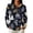 Blue-A#20830HH, variant on Hearthz Christmas Women's Polo Shirt Christmas Tree Print Womens Henley Shirt Button V Neck Long Sleeve Uniform Tops for Women Relaxed Fit Office Daily Oversized Tshirts for Women