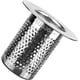 thumbnail image 1 of Colador de drenaje para bañera, colador de ducha de acero inoxidable de 5 cm - Tapón para fregadero de cocina, colador de drenaje - para baño, balcón, 1 of 5