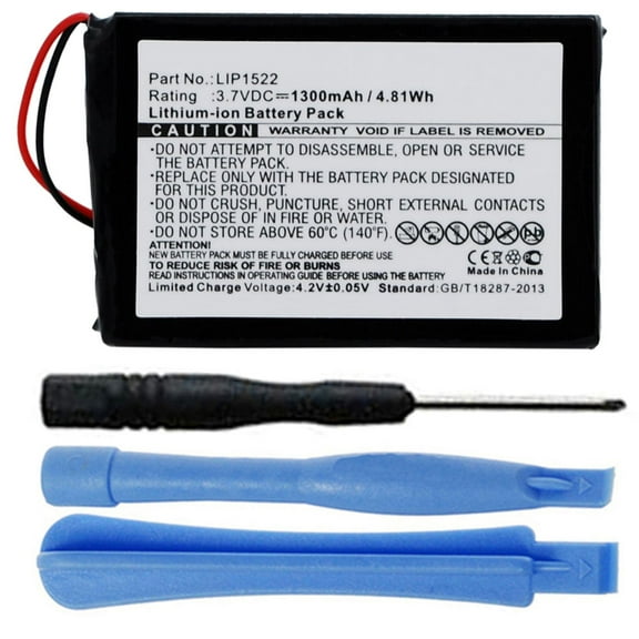 1300mAh LIP1522 Battery Pack for Sony Playstation 4 PS4 Dualshock 4 Controller (CUH-ZCT1E and CUH-ZCT1U - 2015 and Older Models ONLY)