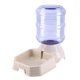 thumbnail image 1 of Bebedero automático para mascotas de 3.8 litros, diseño moderno en tono beige, ideal para gatos y perros., 1 of 6
