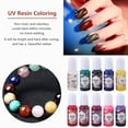 thumbnail image 4 of 10 colores 10 ml resina epoxi UV colorante pigmento colorante para manualidades, 4 of 11