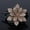 C, variant on EGNMCR Hair Clips Rhinestone Double Flower Hair Clip,Flexible Pearls Design Women Hair Dovetail Clip Hair Clip