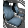 thumbnail image 2 of CalTrend Front Sport Buckets Carbon Fiber Seat Covers for 2011-2016 Mini Cooper Countryman - BM138-04FA Blue Insert and Trim, 2 of 3