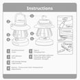 thumbnail image 4 of Rechargeable LED Camping Lantern, USB-C Fast Charging Night Light with 3 Color Modes, Portable Hanging Lantern for Bedroom, Camping, Emergency & Outdoor Use, 4 of 7