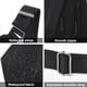 thumbnail image 3 of Bolso de hombro tipo bandolera de nailon ajustado y antirrobo, 3 of 7