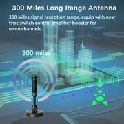 UOYOTT Upgraded TV Antenna Digital HD Antenna Indoor HDTV Long Range 1080P 4K