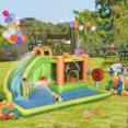 thumbnail image 2 of Outsunny 8-in-1 Inflatable Water Slide, Kids Castle Bounce House, 2 of 9
