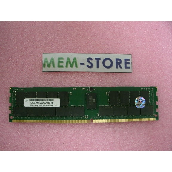 HX-MR-X64G4RS-H-MB 64GB DDR4-2666MHz TSV-RDIMM Memory UCS B480 M5 Blade Server (3rd Party)