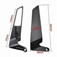 thumbnail image 2 of Applies to For Suzuki GSX-S1000 GSXS1000 GSX-S950 GSX-S750 Motorcycle Mirror Modified Wind Wing Adjustable Rotating Rearview Mirrors, 2 of 5