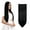 Dark Black, variant on 4Pcs Clip in Straight Hair Extensions, Natural Straight Hairpieces with 11 Clips, 18/24 inch Long Soft Clip on Extensions Hair Pieces for Women - Dark Brown 260g Per Set