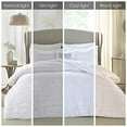 thumbnail image 3 of Madison Park MP10-2528 Celeste 5 Piece Comforter Set, King, White, 3 of 5