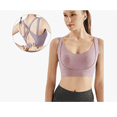thumbnail image 1 of Top Deportivo Mujer Gym Ajustable Push Up morado talla M, 1 of 4