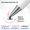thumbnail image 4 of 1 lápiz capacitivo de doble punta rosa, lápiz óptico para todas las pantallas táctiles, lápiz capacitivo universal estilo lápiz para Apple iPad/pro/mini/air/iphone/sa, 4 of 5