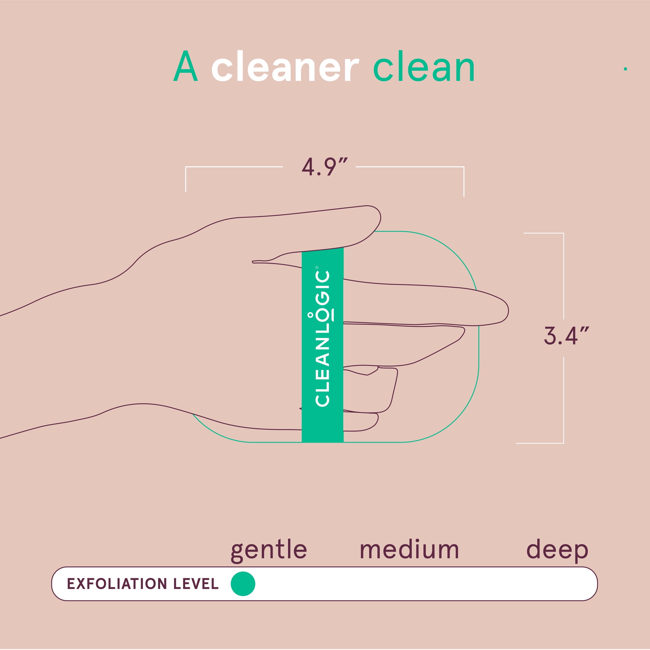 Cleanlogic Body Scrubber - Thumbnail 5