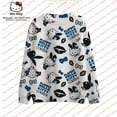 thumbnail image 3 of 2023 Automne Hello Kitty Chandail à Capuchon Imprimé Chandail en Molleton Décontracté Chandail en Molleton pour Femmes Chandail en Molleton Ample Décontracté Mode de Rue HOEMLIN, 3 of 6