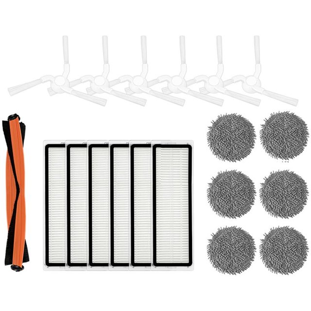 Pieza de repuesto de paño de filtro de cepillo lateral principal STYTJ06ZHM STTB08ZHM para aspiradora robótica autolimpiante Xiaomi Mijia Mi Pro Mop