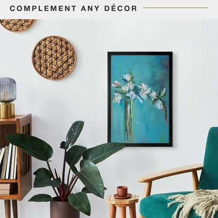 MCS Foundation 16x24 Poster Frame Traditional Brass, Vertical & Horizontal Wall Hanging Large Picture Frame for Photos, Posters & Art Prints (1-Pack)