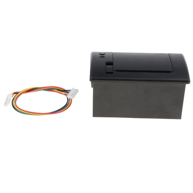 1 Pieza Impresora Térmica 5 Pinzas Cable de Alimentación Incorporada Sistema de Soporte Hugo Impresora térmica ABS