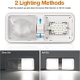 thumbnail image 2 of Paquete de 5 Luces LED Interiores para Autocaravanas, Lámpara de Techo LED con Interruptor para Autocaravanas, Caravanas, Remolques y Barcos, 2 of 5