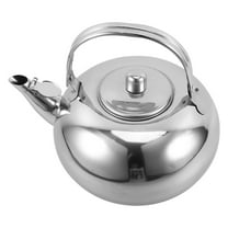 Raindrops Vintage Stainless Steel Teapot With Strainer Ideal For Brewing Loose Tea On Stove Top Enamel Tea Kettle For Induction Cooktop