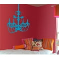 thumbnail image 4 of Baroque Chandelier Wall Art Decal, 4 of 4
