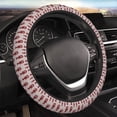 thumbnail image 5 of Fuzoiu Red Lobster With Claws Print Elastic Stretch Steering Wheel Cover, Universal 15 Inch Automotive Steering Wheel Cover, Anti-Slip Sweat Absorption Universal Car Accessories for Women Men, 5 of 6