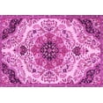 thumbnail image 1 of Ahgly Company Indoor Rectangle Medallion Pink Traditional Area Rugs, 3' x 5', 1 of 4