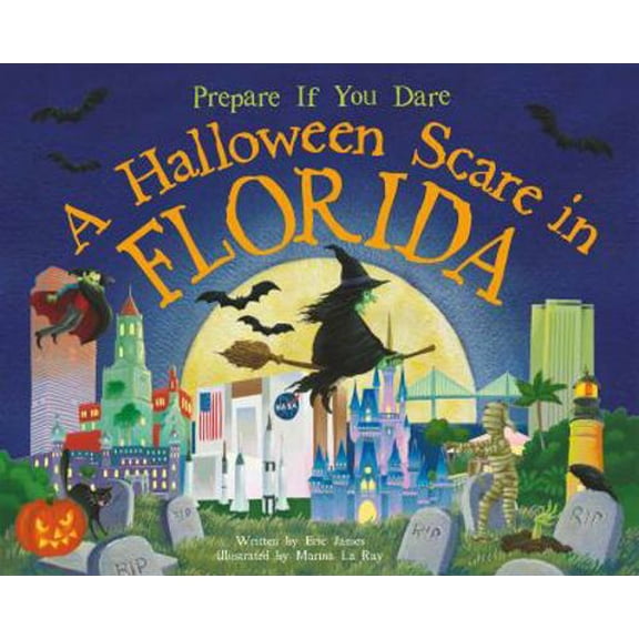 Pre-Owned A Halloween Scare in Florida (Hardcover) 1492605859 9781492605850