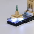 thumbnail image 5 of Q&C Lighting Led Light Kit Lighting Set Compatible With The Lego Architecture New York City 21028 Building Blocks Without Lego Set, 5 of 5