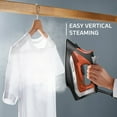 thumbnail image 6 of Rowenta Access Steam Iron, Stainless Steel Soleplate, Vertical Steaming, Red, 6 of 9