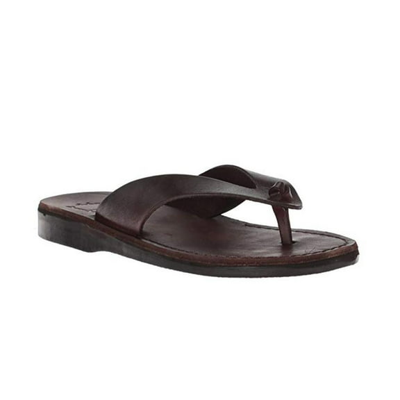 Solomon - Leather Flip Flop Sandal - Mens Sandals