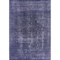 thumbnail image 1 of Ahgly Company Indoor Rectangle Mid-Century Modern Dark Slate Blue Purple Oriental Area Rugs, 7' x 9', 1 of 6