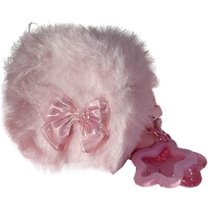 for Airpods 4th Generation Case,Pink Plush Full-Protection Protective Cover with Chain,Soft Earphone Shell for AirPods 4