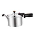 thumbnail image 3 of Stainless Steel , Slow Cooker Pressure Canning Pot, Nonstick Rice Cooker Cooking Pot for Home, Kitchen, Gas or Electric 5L 22cmx19cm, 3 of 9