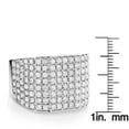 thumbnail image 3 of Mens Diamond Rings Collection Custom Made 14k Gold Ring 4.5 Ctw (White Gold Size 12), 3 of 3